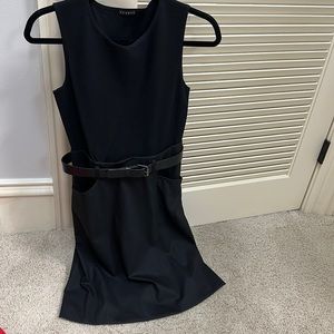 Black belted Theory dress